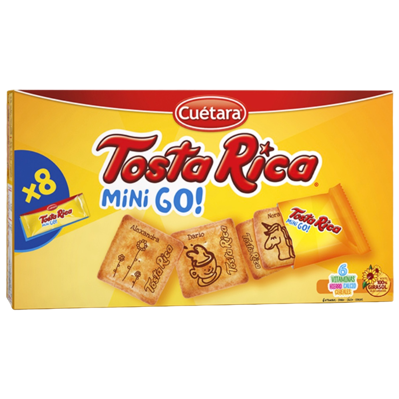 Bolacha Tosta Rica 8x 240g